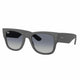 Ray-Ban RB4840S 60174L Men's Square Sunglasses, Matte Sand Grey Frame, Grey Gradient Blue Lenses
