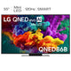 LG 55 Inch QNED86B EVO AI Mini LED 4K Smart TV 55QNED86BSA 120Hz Panel