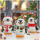 Holiday Penguin Statue Set 305mm 3 Piece Polyresin Indoor and Outdoor Decor — image 4