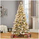 Pre Lit Glitter Flocked Cashmere Artificial Christmas Tree 2200mm 1150 Micro LED — image 7