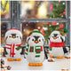 Holiday Penguin Statue Set 305mm 3 Piece Polyresin Indoor and Outdoor Decor — image 8
