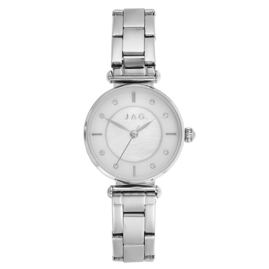 JAG Portland Women's Watch with Mother of Pearl Dial, Japanese Quartz Analogue, Stainless Steel J2924A