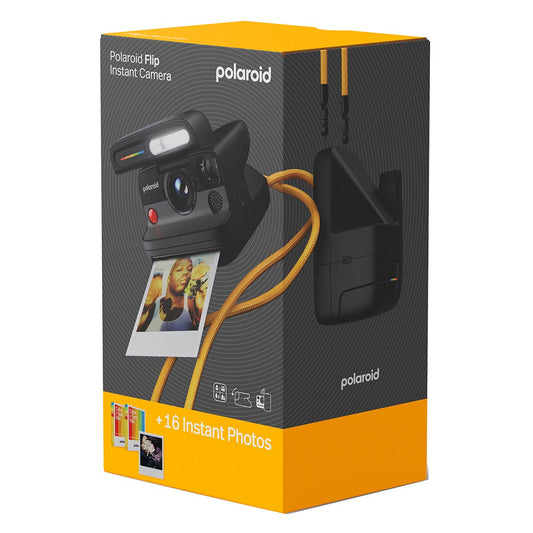 Polaroid Flip Instant Camera Black with Colour Film Bundle 16 Photos, Bluetooth, Sonar Autofocus 6565 — image 2
