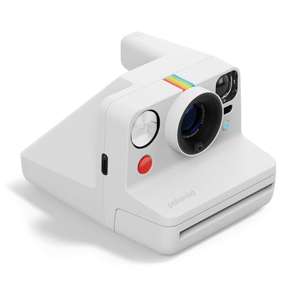 Polaroid Now+ Generation 3 Instant Camera White with Bluetooth App Control and Autofocus 9161