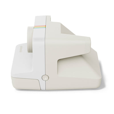 Polaroid Now Generation 3 Instant Camera in Pebble White with Autofocus and Double Exposure 9155