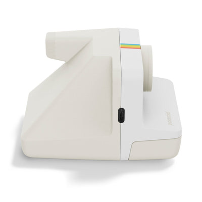 Polaroid Now Generation 3 Instant Camera in Pebble White with Autofocus and Double Exposure 9155