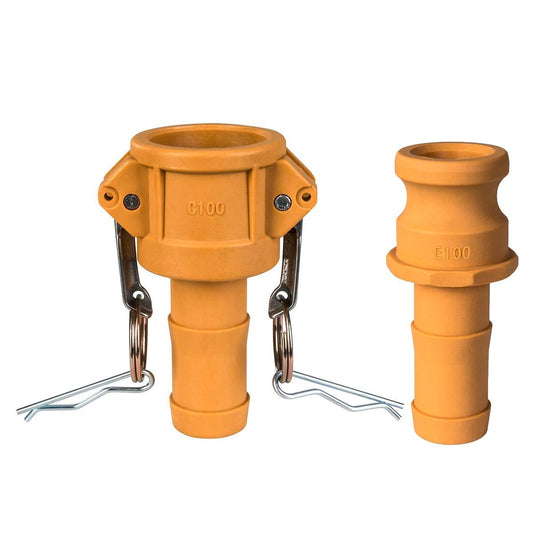 Ozito Camlock Set - 25mm - Other - Nyglass - Leak-Proof - 2 Piece - Auzzistore