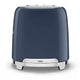 Smeg 50's Retro Style 2 Slice Toaster with Extra Wide Slots, 6 Browning Levels, Navy TSF01NBAU — image 6