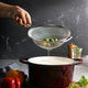 MIU 3 Piece Stainless Steel Fine Mesh Strainer Set 18/8, 12.7cm, 17.7cm and 20.3cm, Dishwasher Safe — image 5