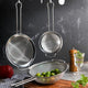 MIU 3 Piece Stainless Steel Fine Mesh Strainer Set 18/8, 12.7cm, 17.7cm and 20.3cm, Dishwasher Safe — image 6