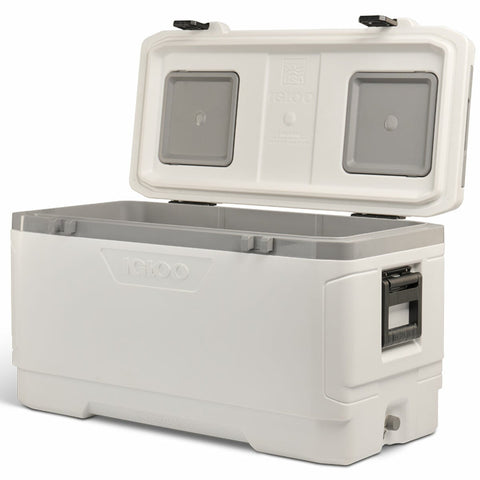 Igloo MaxCold XL 142L Cooler with Wheels, Holds 256 Cans, Up to 7 Days Ice Retention