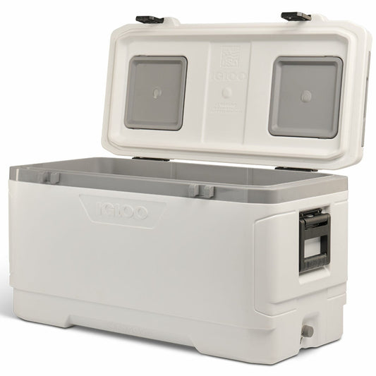 Igloo MaxCold XL 142L Cooler with Wheels, Holds 256 Cans, Up to 7 Days Ice Retention