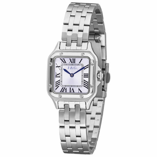 JAG Riana Women's Watch J2814A Silver Tone Square Dial, Japanese Quartz Analogue, 3ATM — image 2