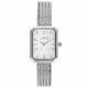 JAG Balmain Women's Watch White Dial with Stainless Steel Mesh Band and Japanese Quartz J2916A