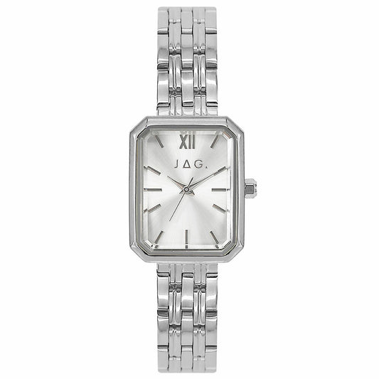JAG Nattai Women's Watch with Silver Dial, Stainless Steel, Japanese Quartz Movement, 3ATM J2972A