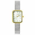 JAG Balmain Women's Watch, Silver Dial, Gold Case, Mesh Band, Japanese Quartz J2998A