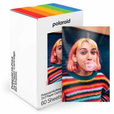 Polaroid Hi-Print Generation 2 2x3 Paper Cartridge Triple Pack, 60 Sheets in 6 Cartridges