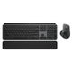 Logitech MX Keys S Combo Wireless Keyboard and MX Master 3S Mouse Graphite with Palm Rest 920-011605