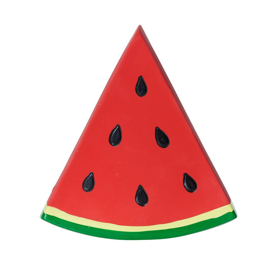 Happy Tails Latex Watermelon Toy - 123mm x 135mm - Interactive Chew Toy - Auzzistore