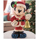 Jim Shore Disney Santa Mickey Mouse With Bell Statue 42cm Hand-Painted Stone Resin Christmas Decor — image 2