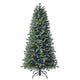 Pre-Lit Slim Aspen Artificial Christmas Tree 1.9m with 1,200 Colour-Changing Micro LEDs and Remote — image 5