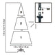 Pre-Lit Slim Aspen Artificial Christmas Tree 1.9m with 1,200 Colour-Changing Micro LEDs and Remote — image 12