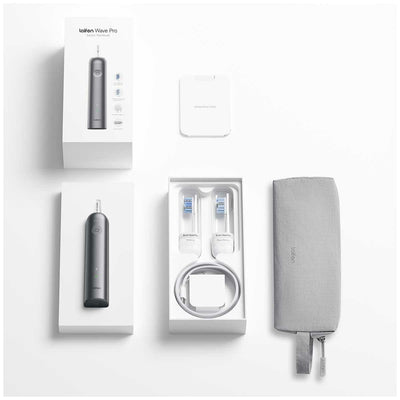 Laifen Wave Pro Sonic Electric Toothbrush Space Grey with Pressure Sensor and 70-Day Battery 1TB92AXXDG002