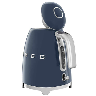 Smeg 50's Retro Style Kettle 1.7L Stainless Steel 2400W Cordless Navy Gloss KLF03NBAU