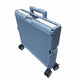 SpaceMade Folding Shopping Cart 50L with Lid, Four Wheels and Telescoping Aluminium Handle
