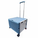SpaceMade Folding Shopping Cart 50L with Lid, Four Wheels and Telescoping Aluminium Handle — image 8