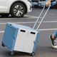 SpaceMade Folding Shopping Cart 50L with Lid, Four Wheels and Telescoping Aluminium Handle — image 7