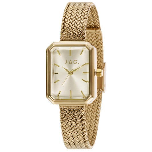 JAG Balmain Women's Watch J2915A Gold Stainless Steel Mesh Band, Champagne Dial, 3ATM — image 2