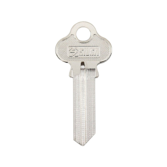 Ehi Silver Blank Key - 41mm x 19mm - Nickel Plated Brass - Versatile – view 2 - Auzzistore