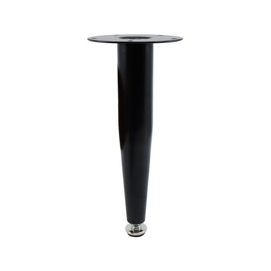 Adoored 230mm Black Tapered Metal Legs - Steel - Easy Installation - Durable - Auzzistore
