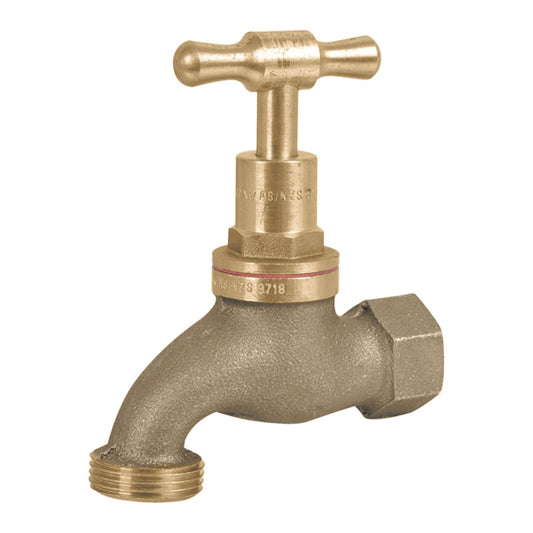 Kinetic 15mm Brass Female Garden Tap - Durable - Leak-Free - WaterMark Certified - Auzzistore