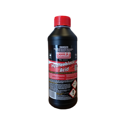 Bondall Hydrochloric Acid 1L - Acid Etching - Surface Prep - Clear