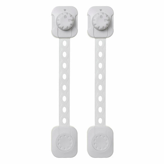 Dreambaby Twist N Lock Multi-Purpose Latch - 38mm x 215mm - ABS - 2 Pack