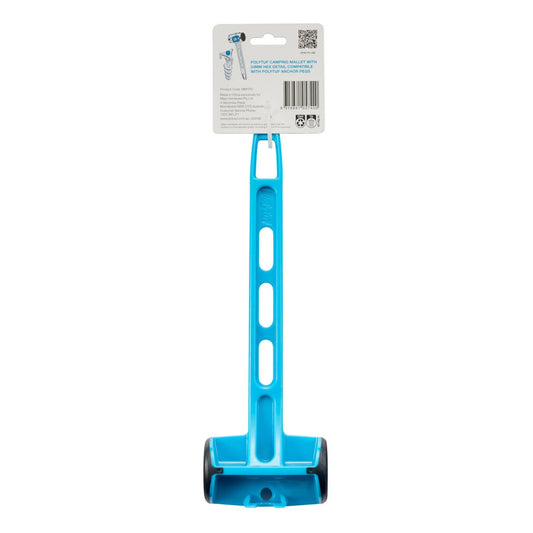 Polytuf Multipurpose Camping Mallet - Lightweight - Durable Polycarbonate - 110mm x 350mm x 300mm – view 2