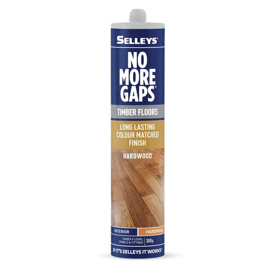 Selleys Hardwood No More Gaps 380g Timber Floors Gap Filler Sandable - Auzzistore