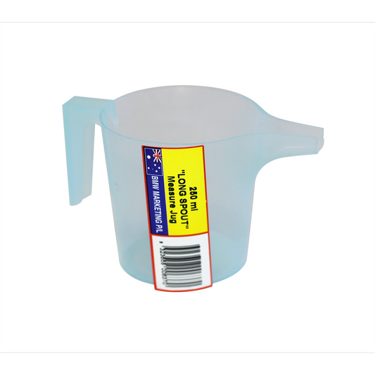Icon Plastics Measure Jug - 250ml - Polypropylene - Long Spout