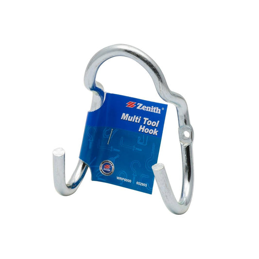 Zenith Multi Tool Storage Hook - Zinc Plated - 165mm Steel - Heavy Duty