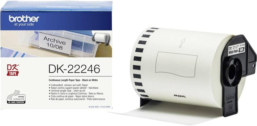 BROTHER DK22246 White Roll