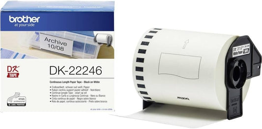 BROTHER DK22246 White Roll