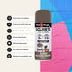 White Knight Squirts Spray Paint - 310g - Mission Brown - Gloss - Solvent Based