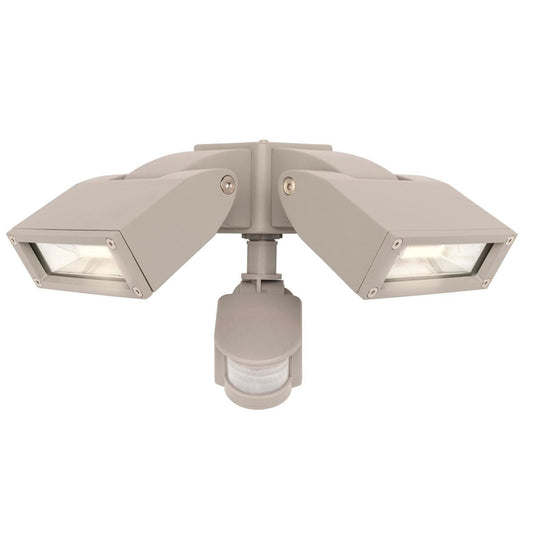 Brilliant 24W LED Silver Nighthawk Sensor Flood Light - 400mm x 350mm - Auzzistore