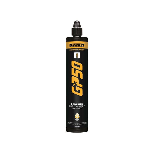 Dewalt GP50 Polyester for Masonry - 300ml - Two-Component Resin System - Auzzistore