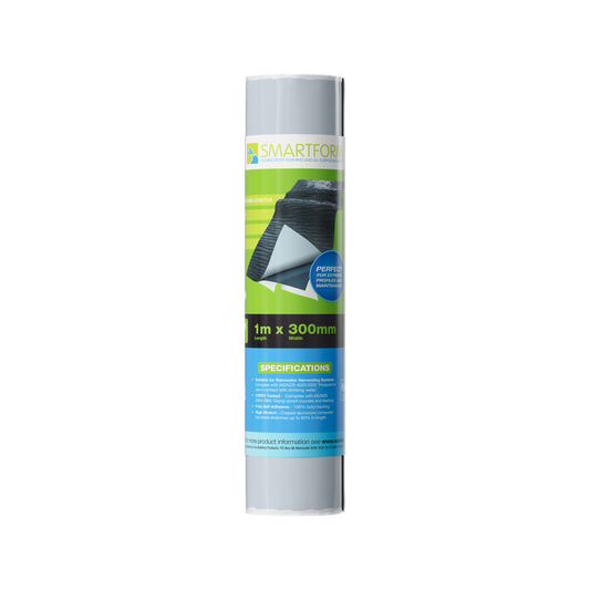 Smartform Black Lead Free Flashing 300mm x 1m - Flexible Waterproof Seal - Auzzistore