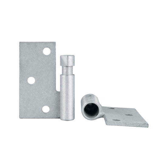 Pinnacle 16mm Galvanised Double Butt Security Gate Hinge - 2 Pack - Anti-Lift – view 2 - Auzzistore