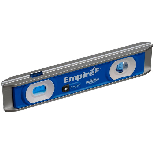 Empire Torpedo Level - 225mm - Metal - LED, Magnetic, IP54 Rated - Auzzistore