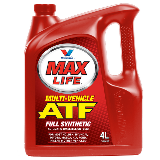Valvoline Maxlife ATF Fluid - 4L - Full Synthetic - Leak Prevention - Smooth Shifting